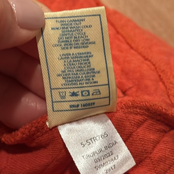 7 for All Mankind • Orange zip up hoodie • 6 - 9 months - Picture 8 of 8